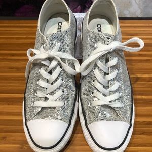 Converse All Star glitter sneaks